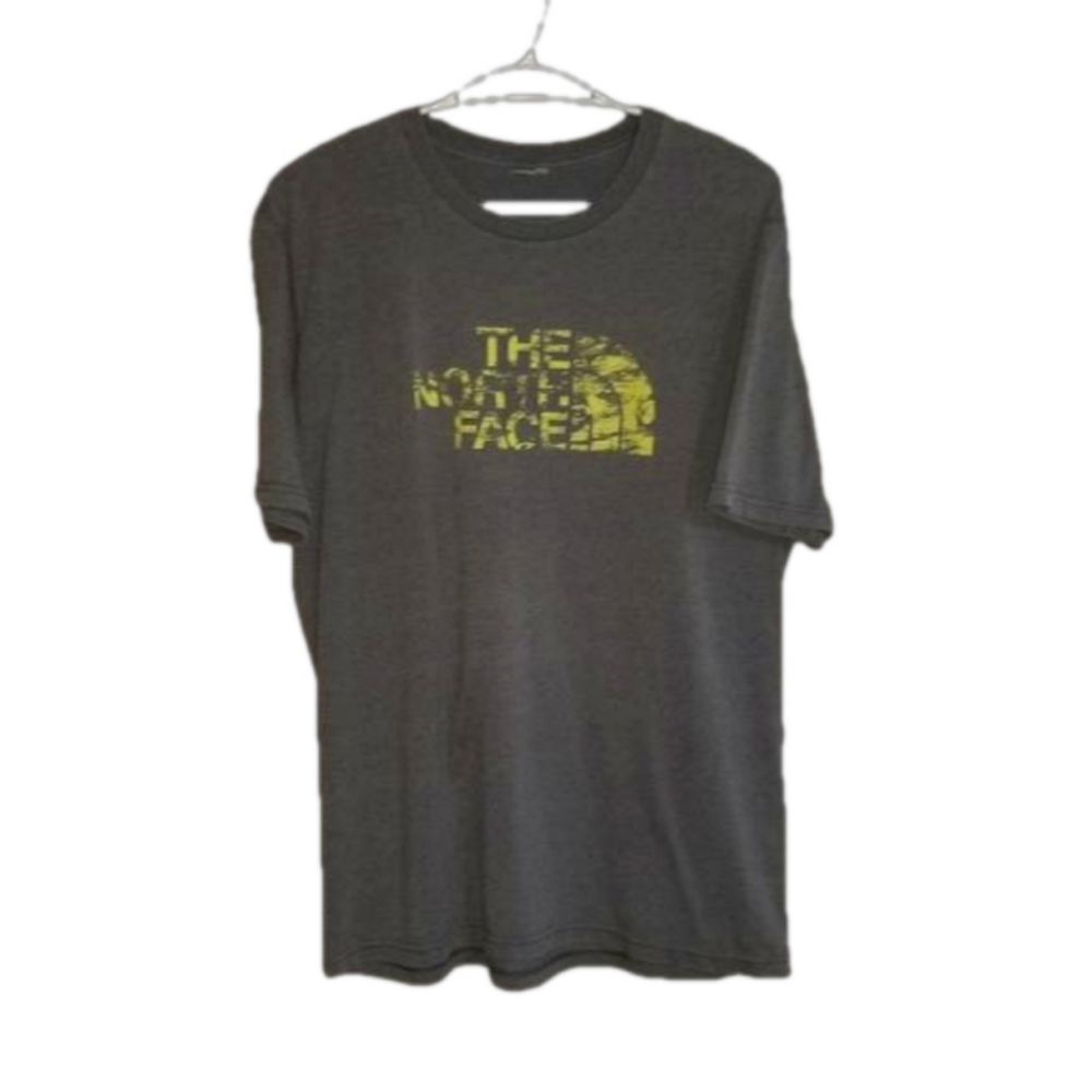 The North Face Short Sleeve Distressed Logo Graphic No Label Approx Size Large